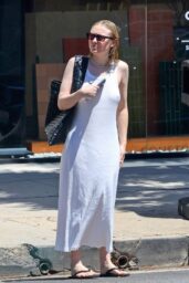 Dakota Fanning's Effortless Salon Style