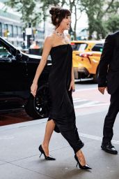 Dakota Johnson Wears Ferragamo at NYC Ambassadorship Event