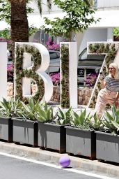 Denise Van Outen, Jemma Bolt arrive for UNVRS Ibiza opening