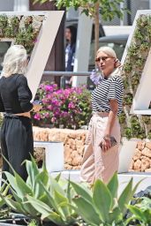 Denise Van Outen, Jemma Bolt arrive for UNVRS Ibiza opening