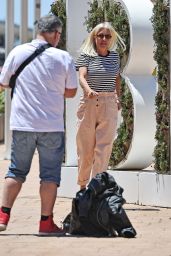 Denise Van Outen, Jemma Bolt arrive for UNVRS Ibiza opening