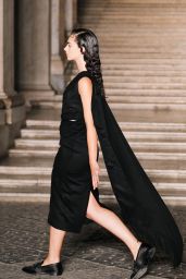 Deva Cassel Unveils Sleek Silhouettes at Max Mara Resort 2026
