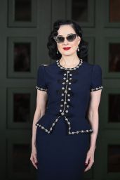 Dita Von Teese Sparkles at "Diamonds And Dust" Photocall