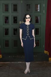 Dita Von Teese Sparkles at "Diamonds And Dust" Photocall