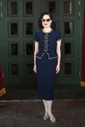 Dita Von Teese Sparkles at "Diamonds And Dust" Photocall