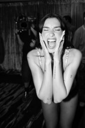 Dua Lipa Ignites the Lens in Monochrome Photoshoot