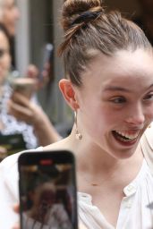 Ella Beatty greets fans, signs autographs in New York