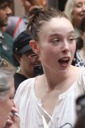 Ella Beatty greets fans, signs autographs in New York