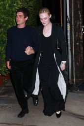 Elle Fanning Quiet Luxury Date Night Giorgio Baldi 2025