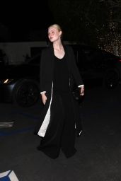 Elle Fanning Quiet Luxury Date Night Giorgio Baldi 2025