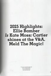 Ellie Bamber Charms in Pop Magazine Spring/Summer 2025