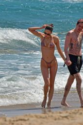 Elsie Hewitt and Pete Davidson Spotted Beachside in Palm Beach