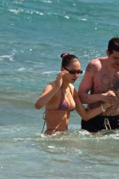 Elsie Hewitt and Pete Davidson Spotted Beachside in Palm Beach
