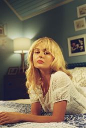 Emily Alyn Lind Evokes Retro Charm for Polyester