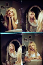 Emily Alyn Lind Evokes Retro Charm for Polyester
