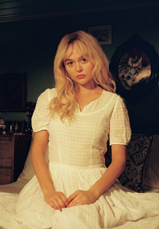 Emily Alyn Lind Evokes Retro Charm for Polyester