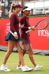 Emma Raducanu and Katie Boulter lose in doubles quarterfinal of HSBC Championships - London, England - June 11, 2025