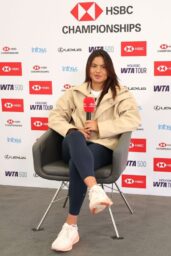 Emma Raducanu Attends HSBC Championships Media Event