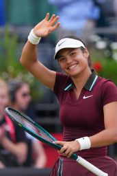 Emma Raducanu Dominates HSBC Championship First Round