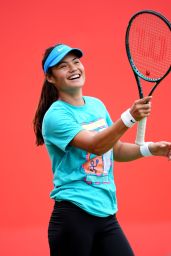 Emma Raducanu practice session at Wimbledon 2025 - London