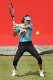 Emma Raducanu practice session at Wimbledon 2025 - London