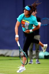Emma Raducanu practice session at Wimbledon 2025 - London