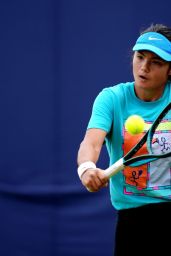 Emma Raducanu practice session at Wimbledon 2025 - London