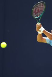 Emma Raducanu Practices for HSBC Championships in London