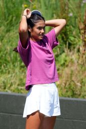 Emma Raducanu Preps for Wimbledon in London