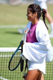 Emma Raducanu Preps for Wimbledon in London