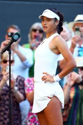 Emma Raducanu Triumphs in Wimbledon First Round