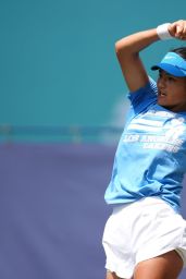 Emma Raducanu Warms Up for Eastbourne Open Challenge