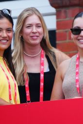 Emma Raducanu Watches Carlos Alcaraz at HSBC Championships