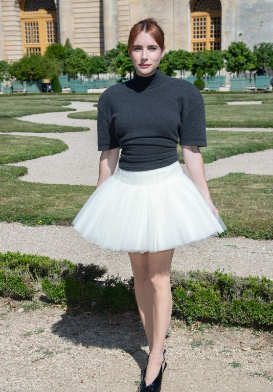 Emma Roberts Delivers Ballerina Chic at Jacquemus
