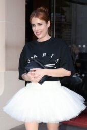 Emma Roberts’ Parisian Tutu Departure