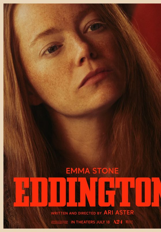 Emma Stone Debuts Gritty Glam in Eddington Posters 2025
