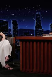 Emma Stone Embraces Understated Chic for Kimmel