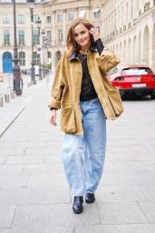 Emma Watson Steps Out in Boho Look – Paris, France 06.06.2025