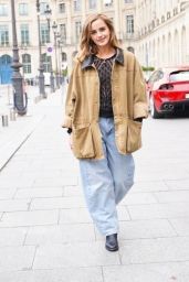 Emma Watson Steps Out in Boho Look – Paris, France 06.06.2025