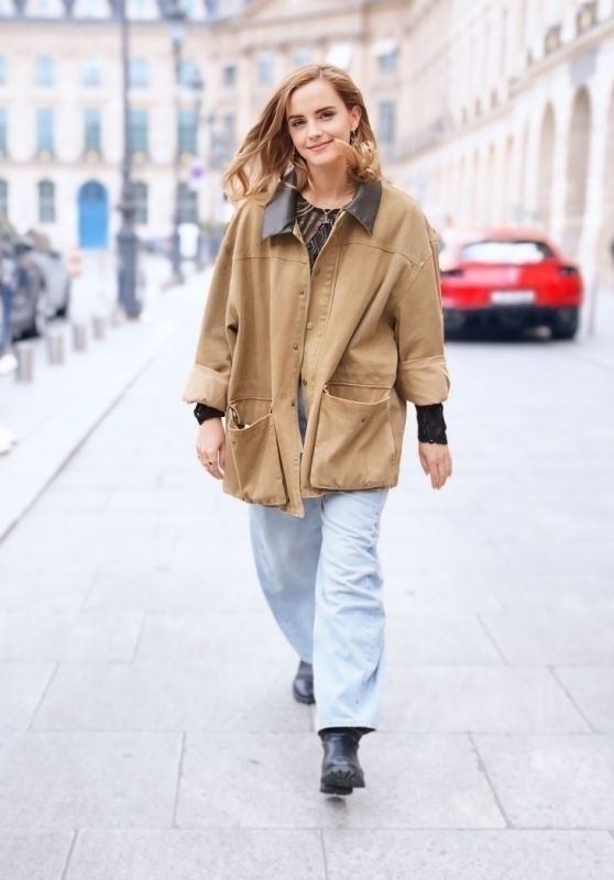 Emma Watson Steps Out in Boho Look – Paris, France 06.06.2025
