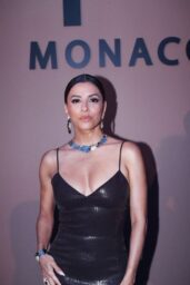Eva Longoria Shimmers in Michael Kors at Cannes Soiree