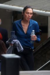 Gal Gadot Films Action Thriller "The Runner" in London – 05.28.2025