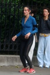 Gal Gadot Films Action Thriller "The Runner" in London – 05.28.2025