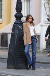 Hana Cross in Notting Hill Photoshoot May 2025