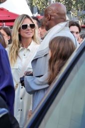 Heidi Klum Unites with Seal for Son