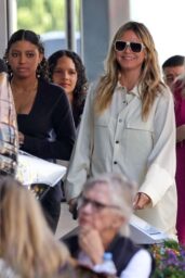 Heidi Klum Unites with Seal for Son's Graduation