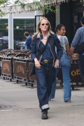 Helen Hunt showcases urban chic style in New York City May 2025