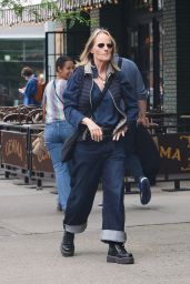 Helen Hunt showcases urban chic style in New York City May 2025