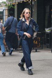 Helen Hunt showcases urban chic style in New York City May 2025