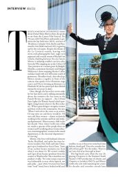 Helen Mirren Commands Grazia UK in Radiant Pink